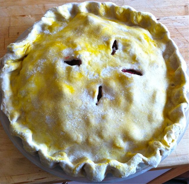 Baking Frozen Pie