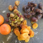 Sephardi Haroset dried fruit and citrus