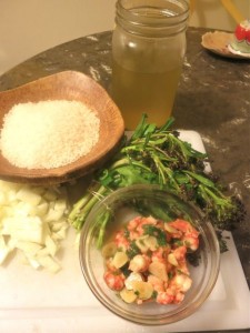 Shrimp Risotto Ingredients