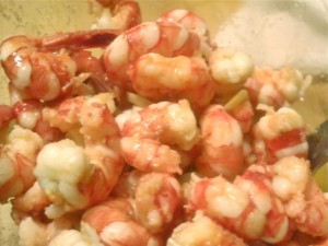 ridgeback shrimp saute in butter