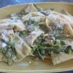 Handkerchief Pasta with Spring Veggies