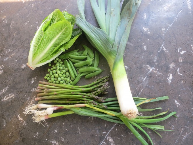 spring veggies