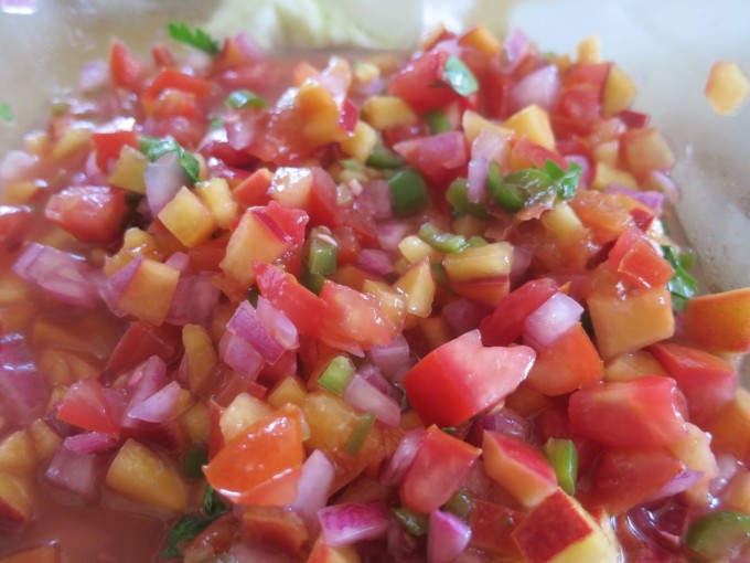 Nectarine Salsa