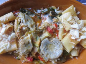 Pasta with Summer Vegetables