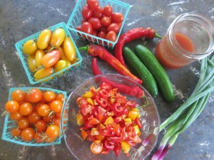 Late Summer Chopped Gazpacho