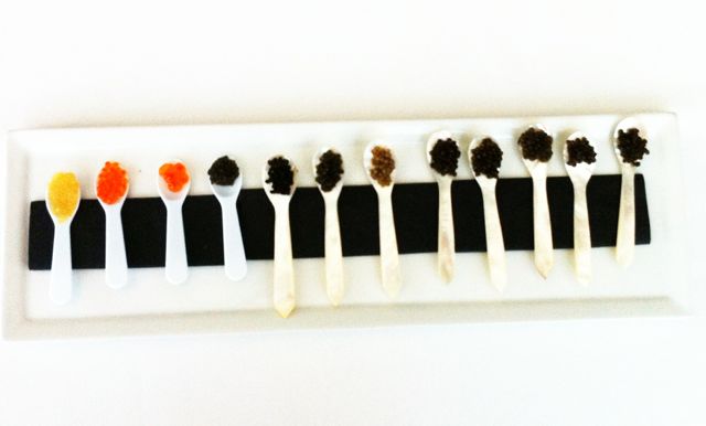 Petrossian Caviar Tasting