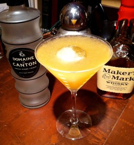Brigit's Ginger Gold Rush Cocktail