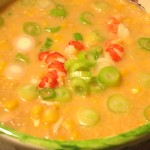 Spicy Corn Coconut Soup