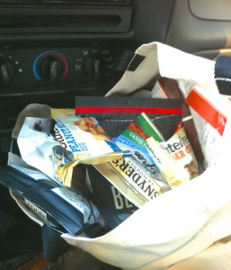 Bag of ExpoWest Samples