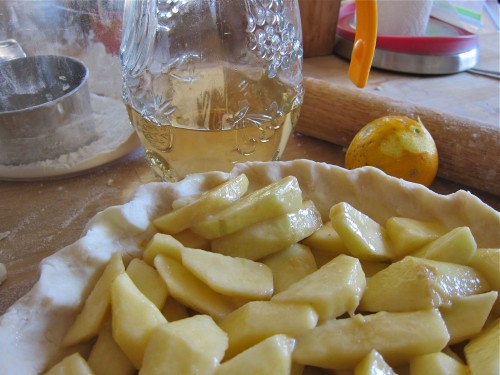 apple pie unbaked