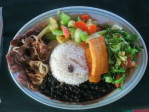 Casado at Turtle Soda in Nosara, Costa Rica