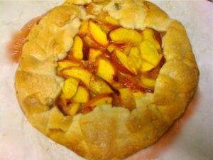pie, kcrw, pie-a-day, nectarine pie