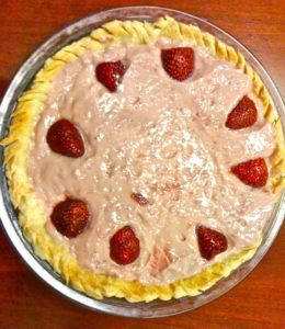 strawberry pie, pie-a-day, kcrw