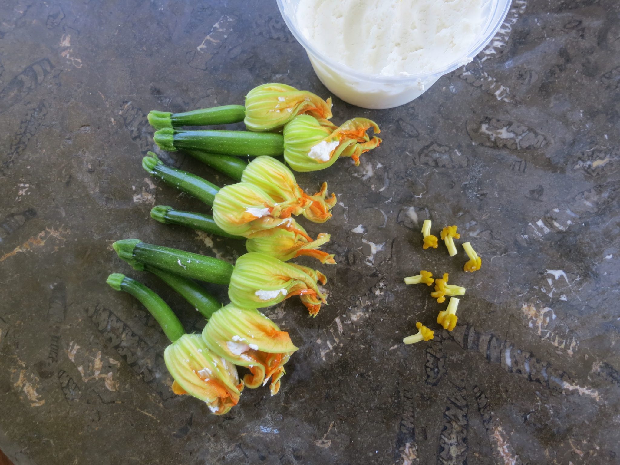 Recipe Baby Zucchini + Flowers Evan Kleiman