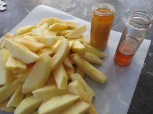 apples and honey