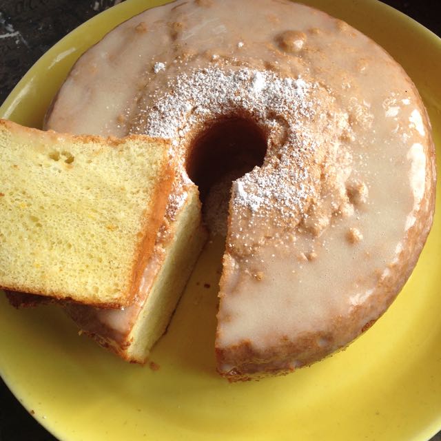 Creamsicle Chiffon Cake